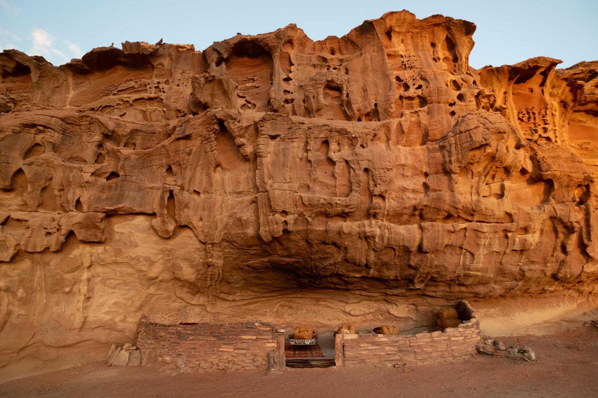 Wadi Rum Cave Camping Exterior foto